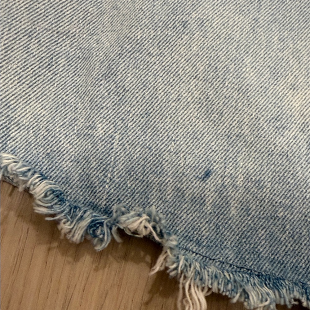 NWT Refuge Large Denim Mini Skirt - Picture 7 of 7